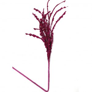 Follaje Ramas Escarchadas Fuscia