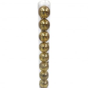 Bolas Navideñas  8 CM X 8 Uds