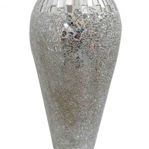 Jarron en Ceramica con Vidrio