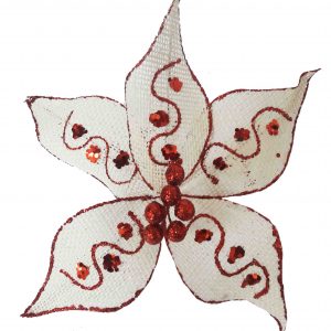 Flor Navideña Yute