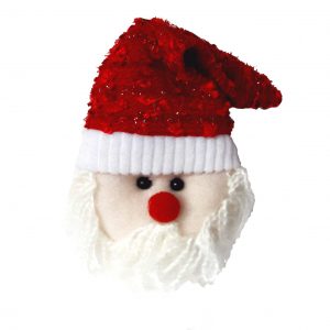 Muñeco Navideño Santa Cabeza