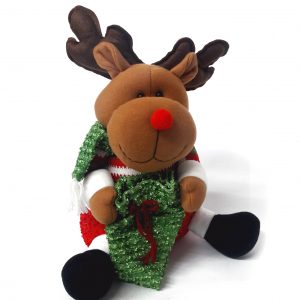 Muñeco Navideño Oso 30cm