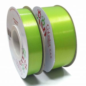 Cinta de papel solida Verde Limón
