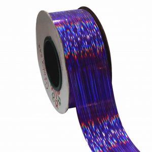 Cinta de papel Holográfica Purpura 9X25YDS
