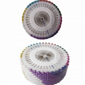 Alfiler Cabeza Perla Rueda por 40