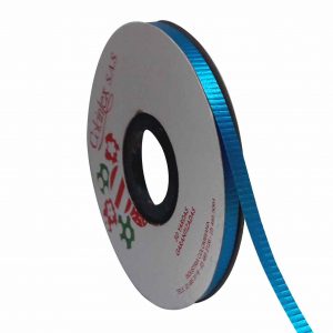 Cinta de papel Corrugada Azul Turquesa