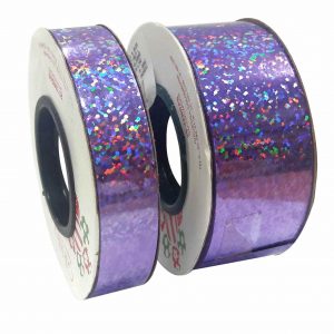 Cinta de papel Holográfica Lila