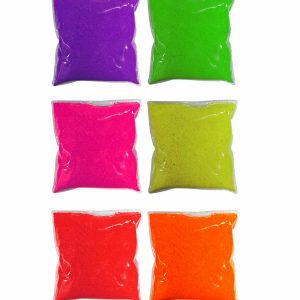 Arenas Decorativas Colores Fluorescentes x 500gr
