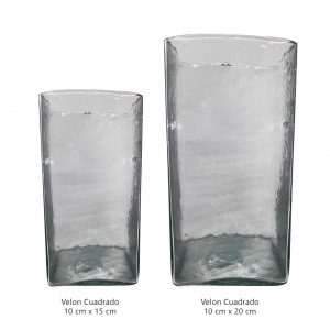 Velon Cuadrado Transparente