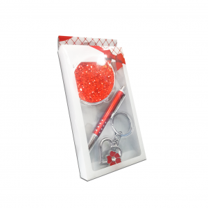 Estuche Lapicero Espejo Llavero