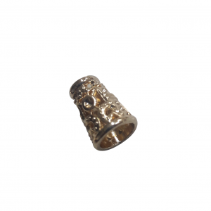 Terminal Metal Campana Perforada 15X10mm