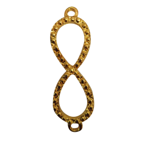 Separador Metal Infinito Grande Dorado