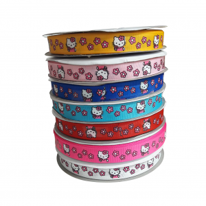Cinta Faya Estampada 1.5cm Hello Kity