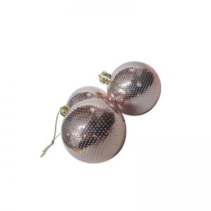 BOLA NAV 6CM PUNTEADAS TUBO X 12