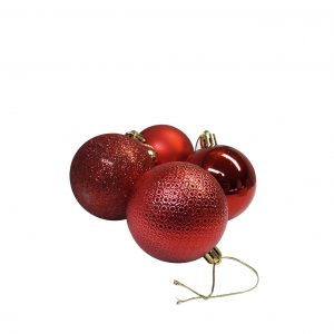 Bolas Navideñas 6cm Caja X 36 Piezas