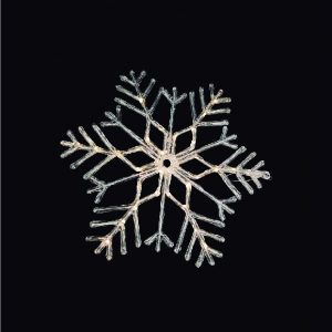 Copo De Nieve Acrílico Gigante con Luz