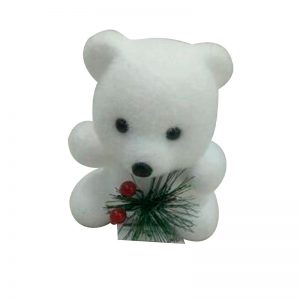 OSO-BLANCO-FELPA-SENTADO-CON-BUFANDA-13CM-CQ1801-Almacenes-Romulo-Montes