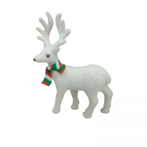 VENADO-BCO-FELPA-Con-BUFANDA-21CM-W6095-Almacenes-romulo-montes